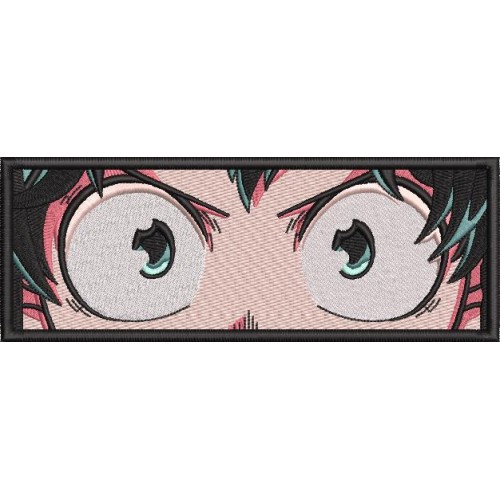 Файл вышивки Deku eyes. Глаза Деку. Моя геройская академия