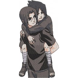 Итачи и Саске. Itachi and Sasuke. Аниме Наруто