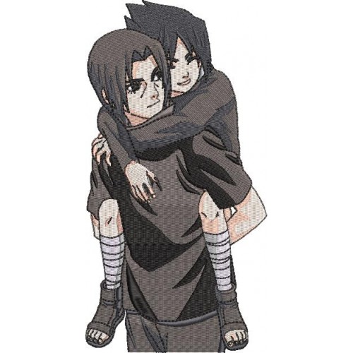 Файл вышивки Итачи и Саске. Itachi and Sasuke. Аниме Наруто