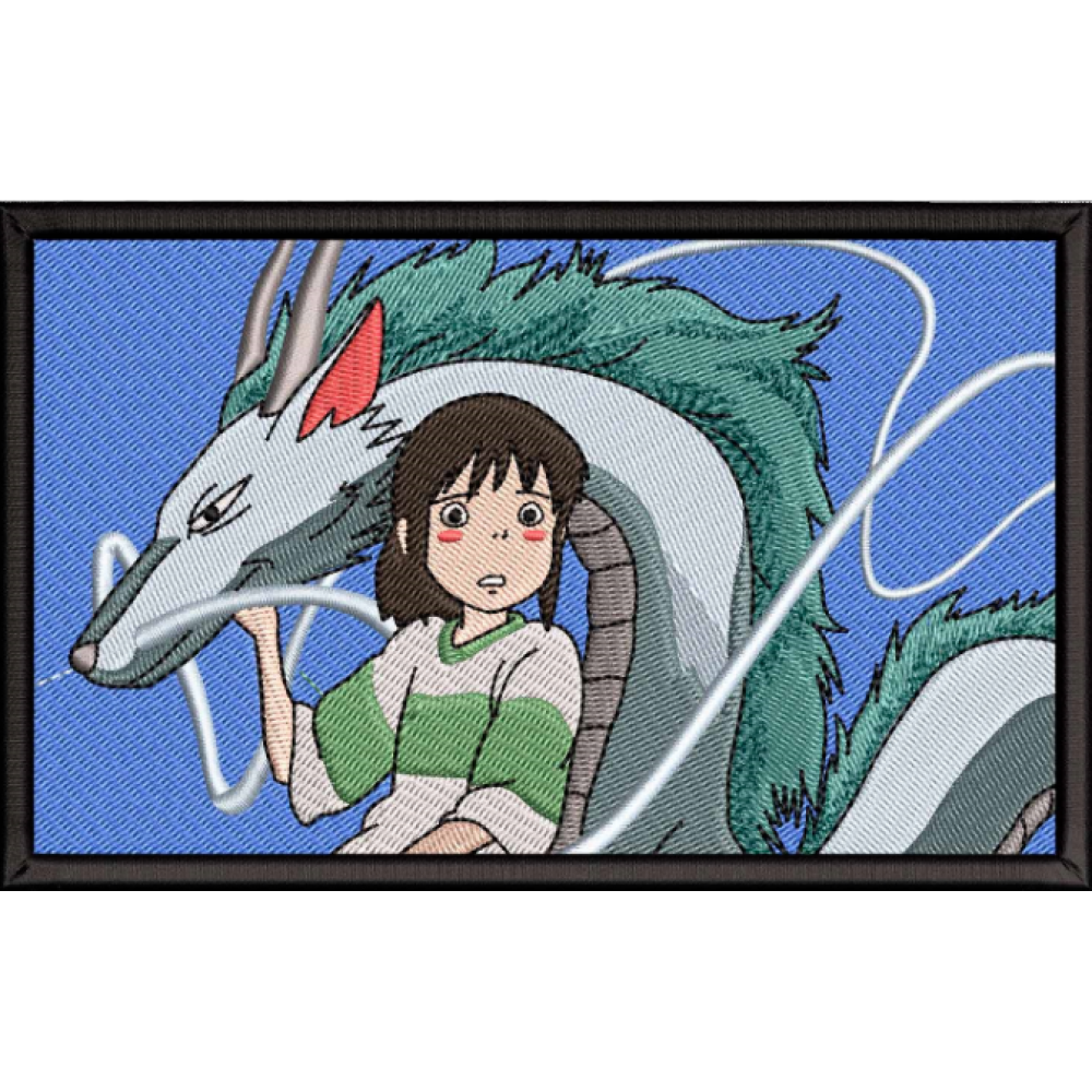 Файл вышивки Chihiro and Dragon