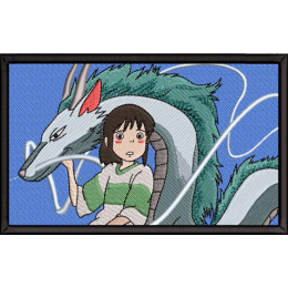 Chihiro and Dragon/ Тихиро и Дракон. Аниме Унесенные призраками