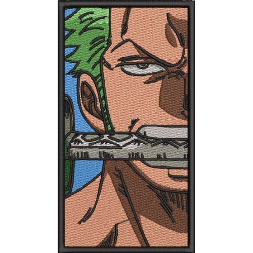 Файл вышивки Zoro Head/ Зоро ВАН ПИС