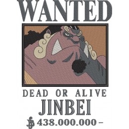 Wanted Jinbay. Разыскивается Джинбей. Дзинбей. Аниме Ван Пис