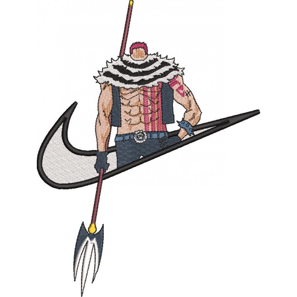 Скачать Вышивку Nike Katakuri Sharlotta. Катакури Шарлотта. Аниме.