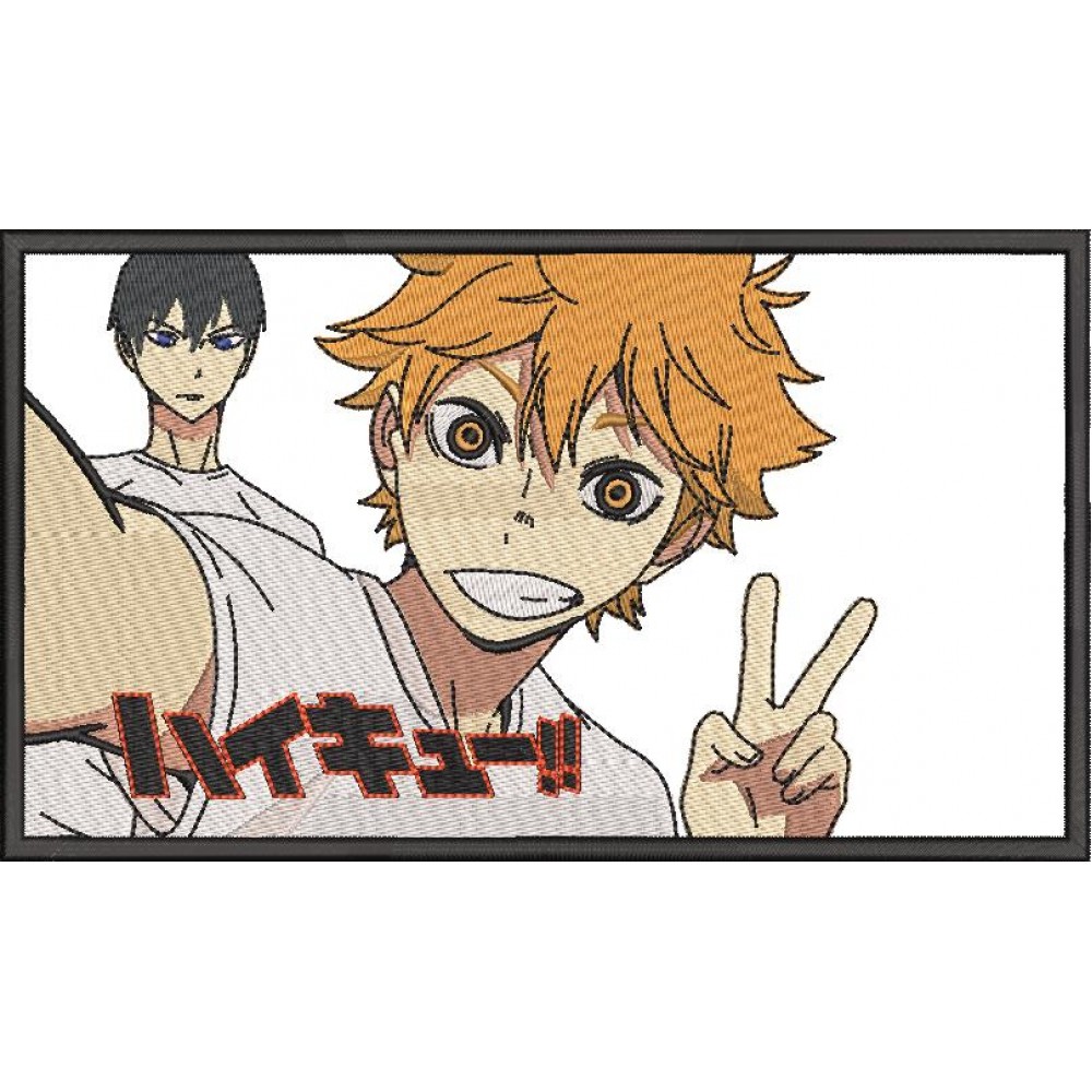 Скачать вышивку Хината. Аниме Воллейбол/ Shoyo Hinata. Anime Haikyuu по  цене 400 ₽ - купить на сайте Эмбротека