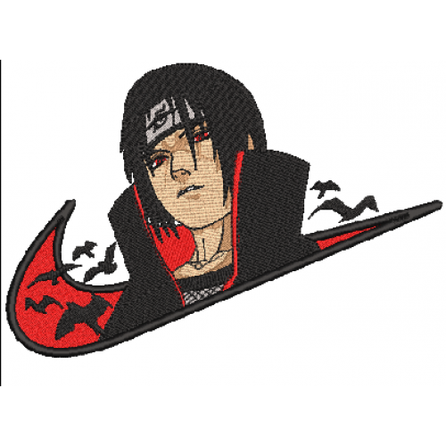 Файл вышивки Nike & Itachi