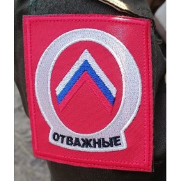Файл вышивки Отважные триколор
