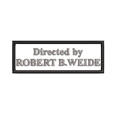 Файл вышивки Directed by Robert B. Weide