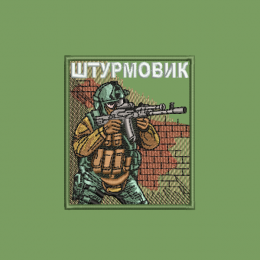 Файл вышивки Штурмовик 1