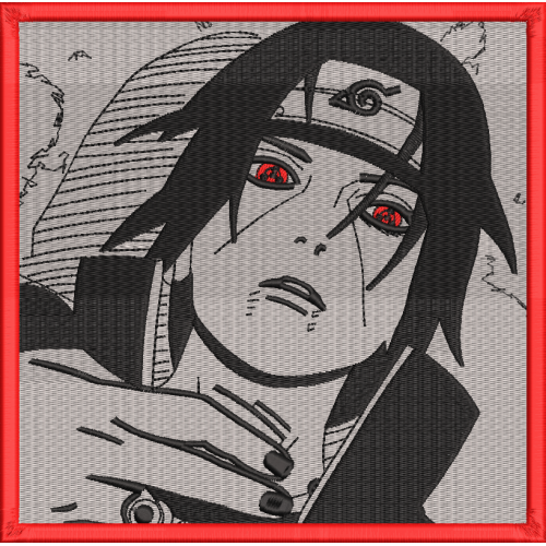 Файл вышивки Itachi Naruto/Итачи Наруто