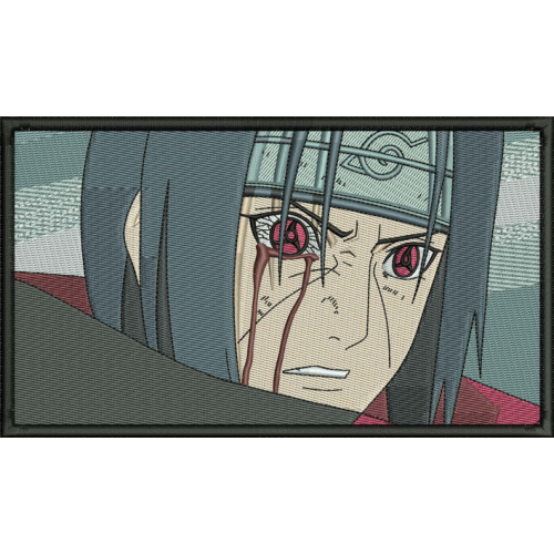 Файл вышивки Itachi Uchiha / Итачи Учиха / Наруто