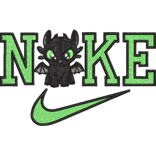 Файл вышивки Nike Беззубик