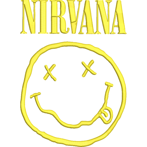 Файл вышивки Нирвана Nirvana