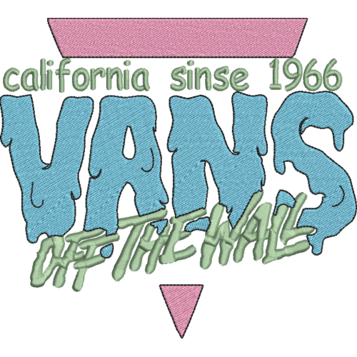 Файл вышивки Vans 07