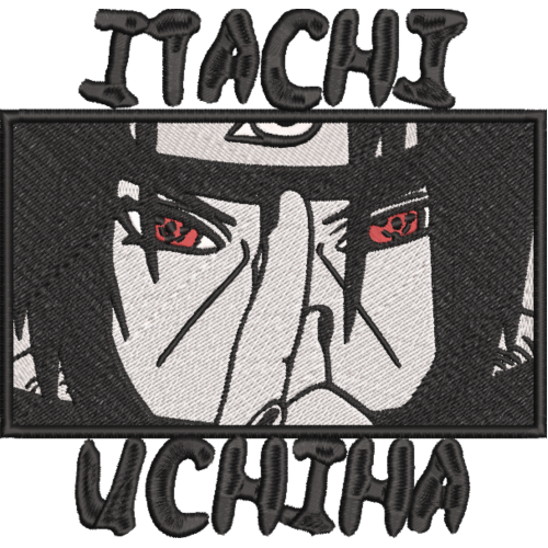 Файл вышивки ITACHi UCHIHA 01