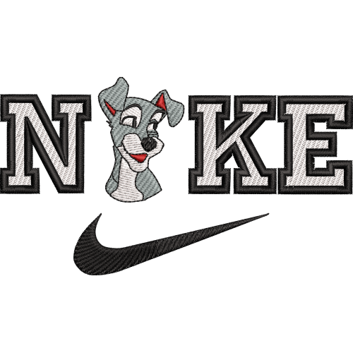 Файл вышивки Леди и Бродяга Nike 1