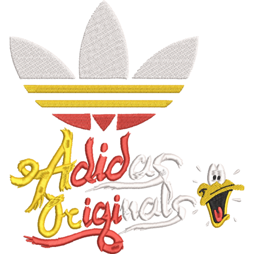 Файл вышивки Adidas Утка