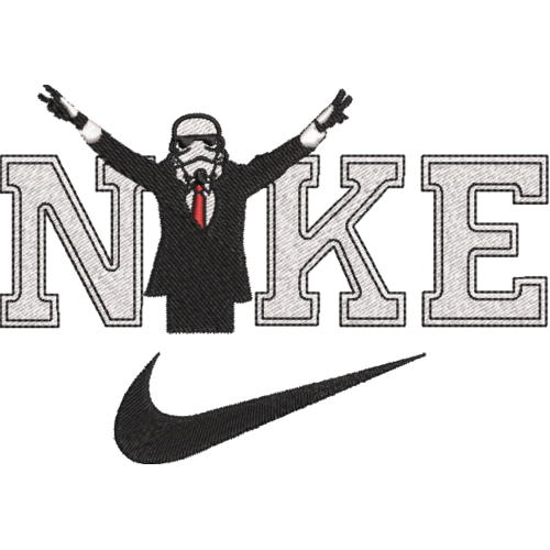 Файл вышивки Nike Star wars 2