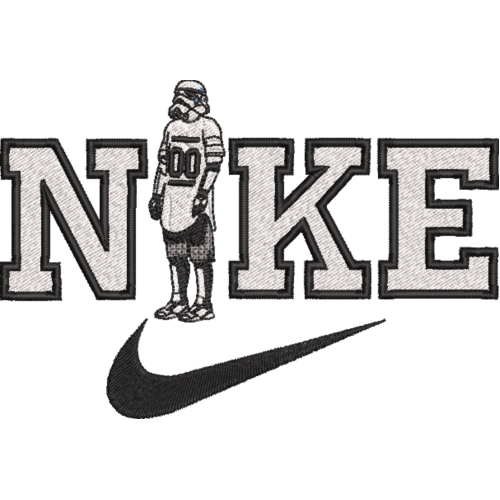 Файл вышивки Nike Star wars 1