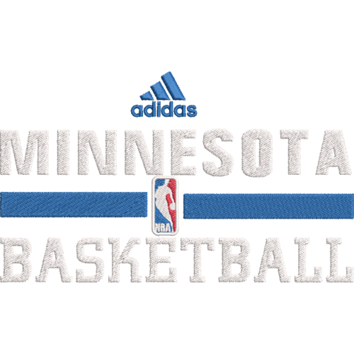 Файл вышивки NBA MINNESOTA