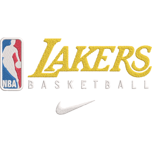 Файл вышивки NBA LAKERS