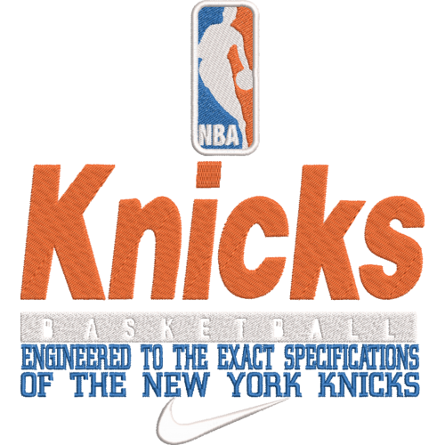 Файл вышивки NBA KNICKS