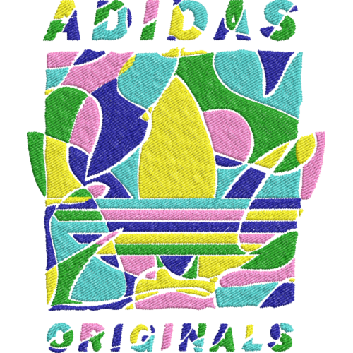 Файл вышивки Adidas Color 03