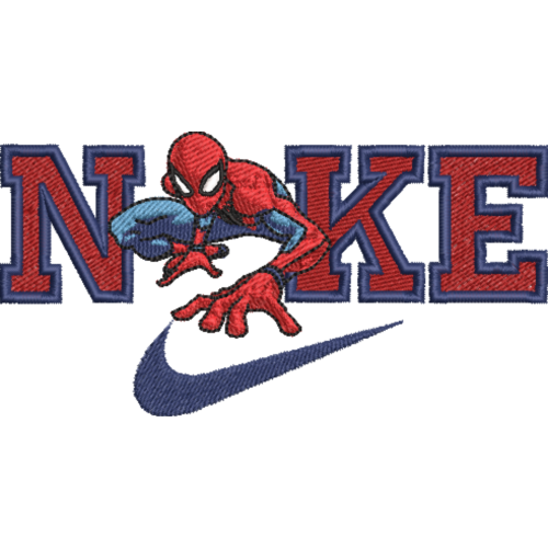 Файл вышивки Nike Spiderman