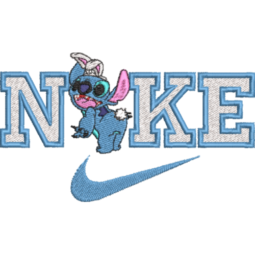 Файл вышивки Nike Stitch зайчик