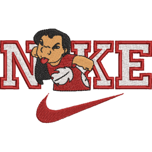 Файл вышивки Nike Lilo с языком