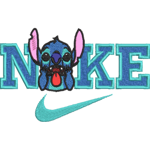 Файл вышивки Nike Stitch с языком