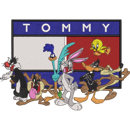 Файл вышивки Looney Tunes Tommy