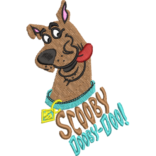 Файл вышивки Скуби Ду Scooby-Doo 01