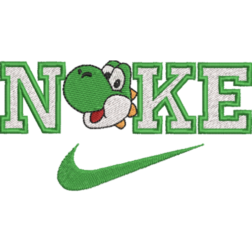 Файл вышивки Nike Yoshi