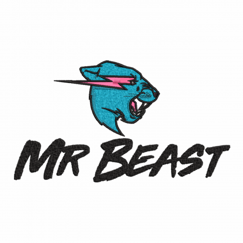 Файл вышивки Mr Beast