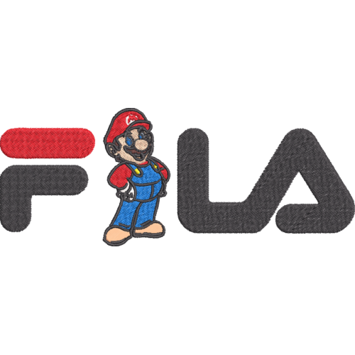 Файл вышивки Fila mario