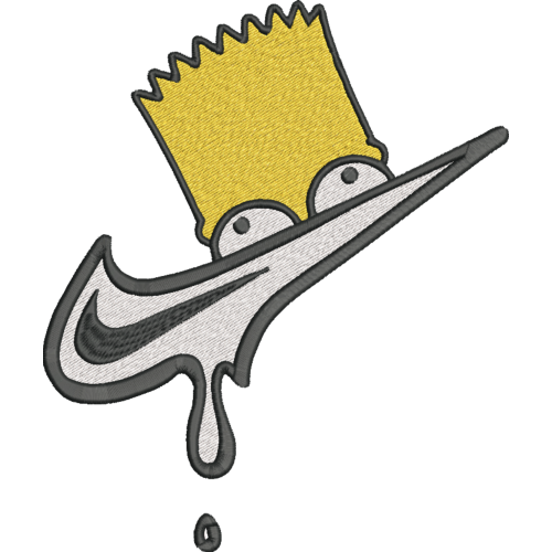 Файл вышивки Nike Bart Logo