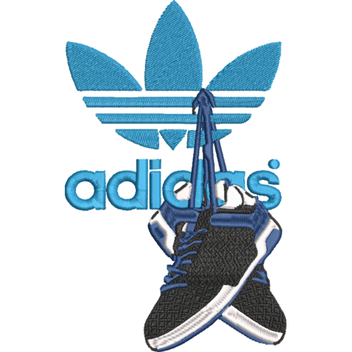 Файл вышивки Adidas Shoes