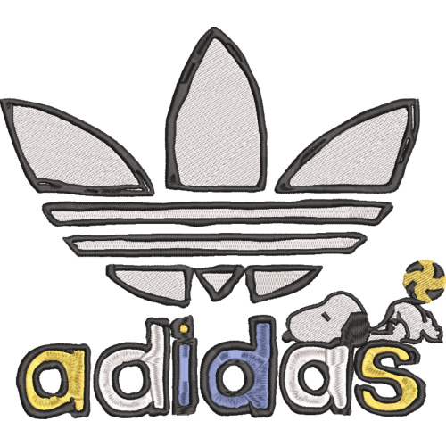 Файл вышивки Adidas Snoopy