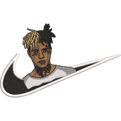 Файл вышивки Xxxtentacion Nike