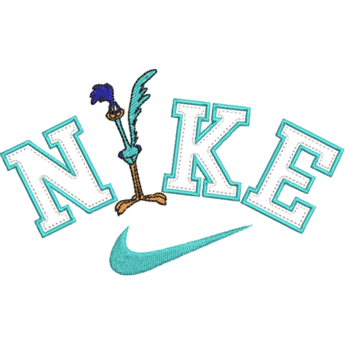 Файл вышивки Nike Страус