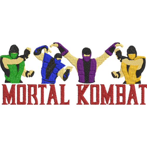 Файл вышивки Mortal Kombat 4