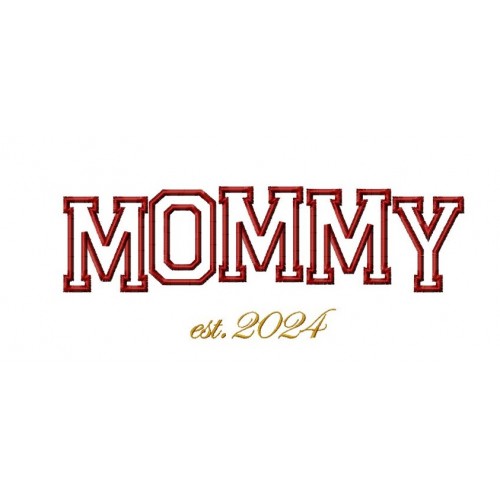 Файл вышивки MOMMY