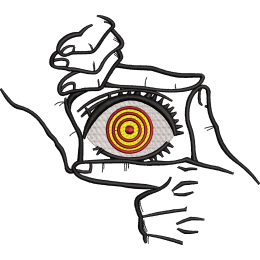 Аниме Человек-бензопила Макима глаза Anime Chainsaw man HANDS WITH MAKIMA EYES