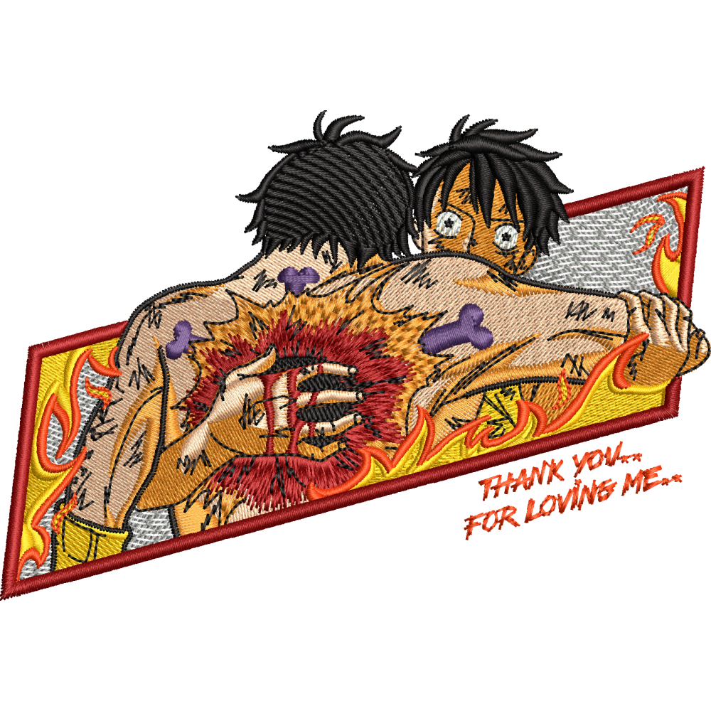 Скачать вышивку Луффи Эйс Аниме Ван Пис / Luffy Ace Anime One Piece по цене  600 ₽ - купить на сайте Эмбротека