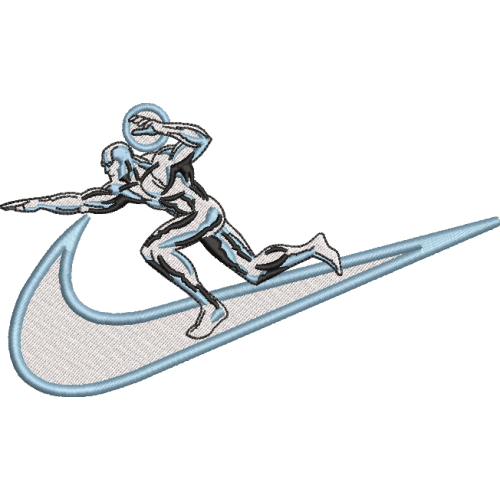 Файл вышивки Найк Серебряный серфер / NIKE SILVER SURFER