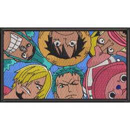 Луффи Зоро Санджи Усоп Чоппер Фрэнки Аниме Ван Пис / Anime One Piece