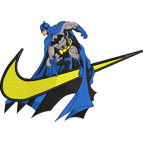 Файл вышивки NIKE BATMAN / Найк Бэтмен