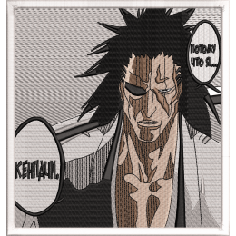 Аниме Блич Кенпачи Зараки / Anime Bleach KENPACHI ZARAKI 