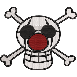 Веселый Роджер Багги ВанПис / ONE PIECE BUGGY JOLLY ROGER